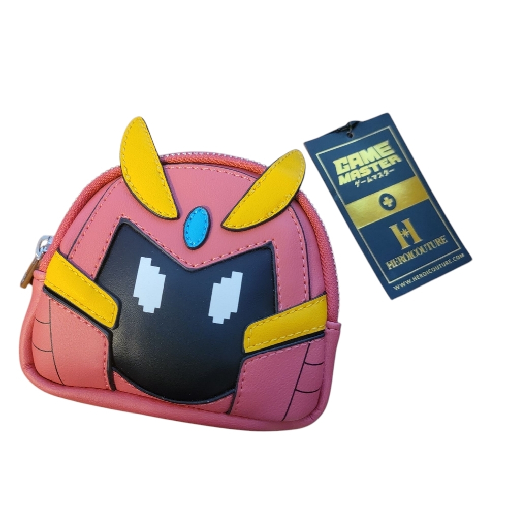 Pink and Black Game Master Purse